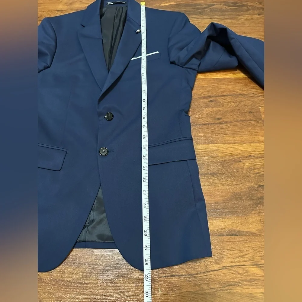 NWOT Zara Deep Blue Men's Blazer